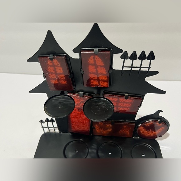 Gold Canyon Halloween Multi Tea Lights Haunted House - Picture 4 of 14